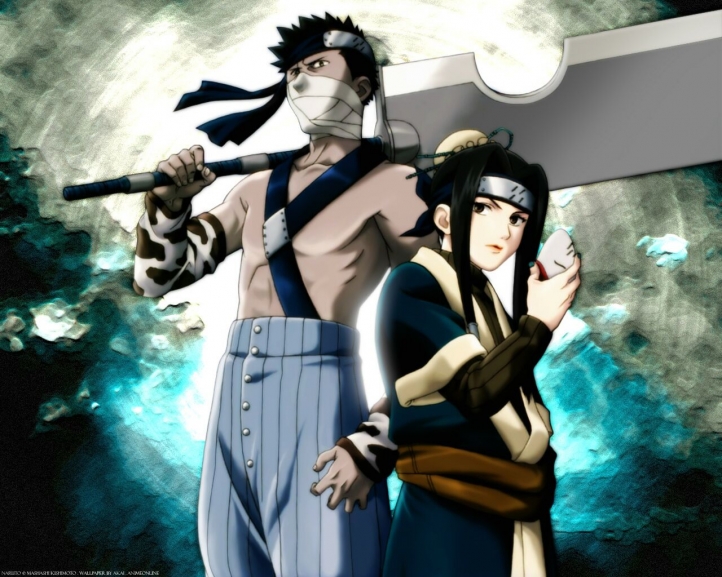 zabuza & haku fond écran wallpaper