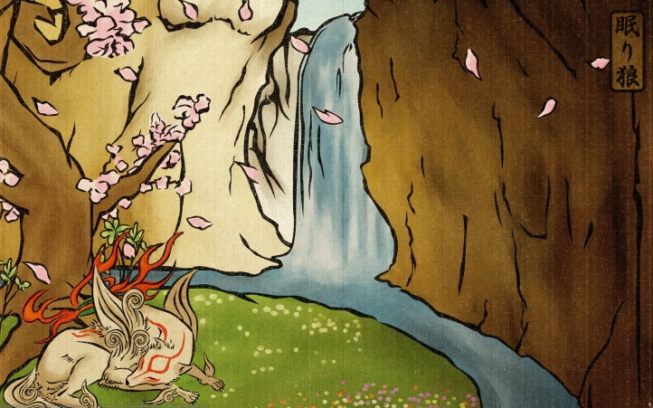 Okami fond écran wallpaper