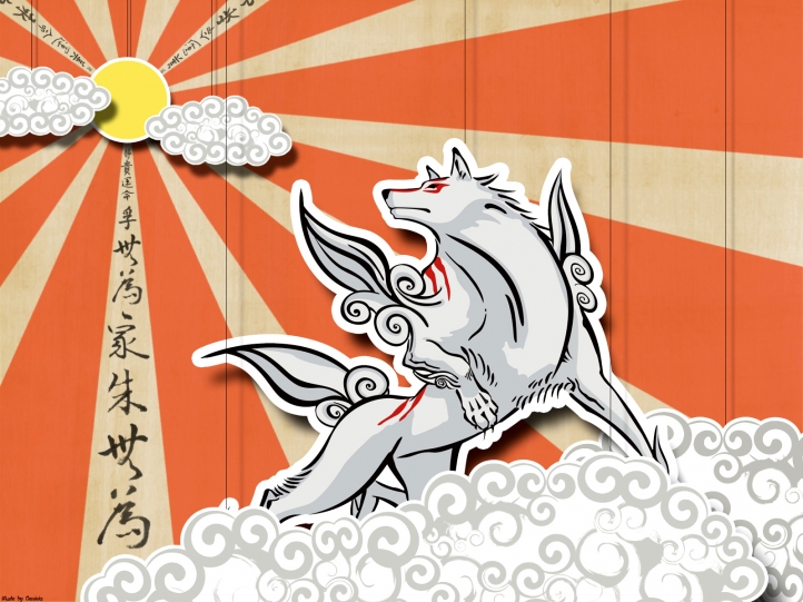 Okami fond écran wallpaper