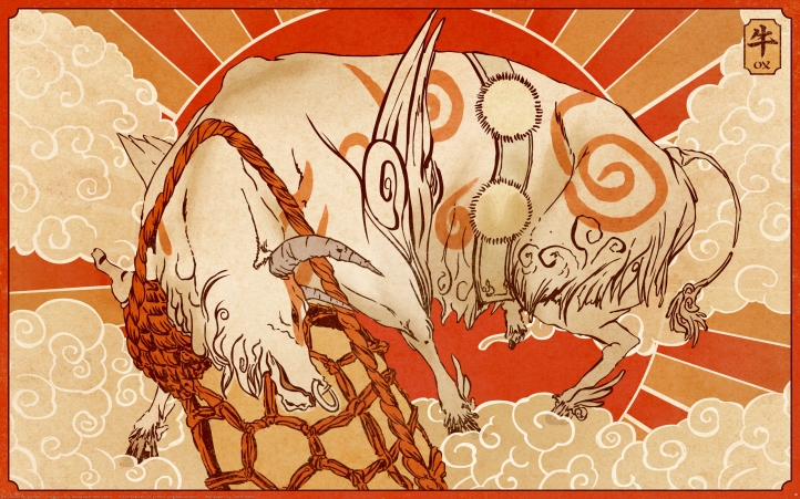 Okami fond écran wallpaper