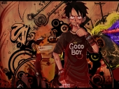 fond écran one piece (good boy)