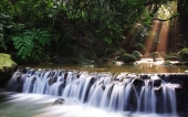 fond écran chute d'eau