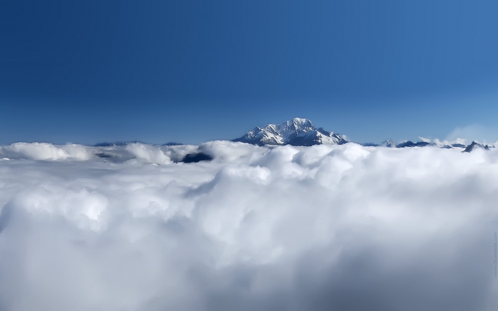 Le Mont Blanc fond écran wallpaper