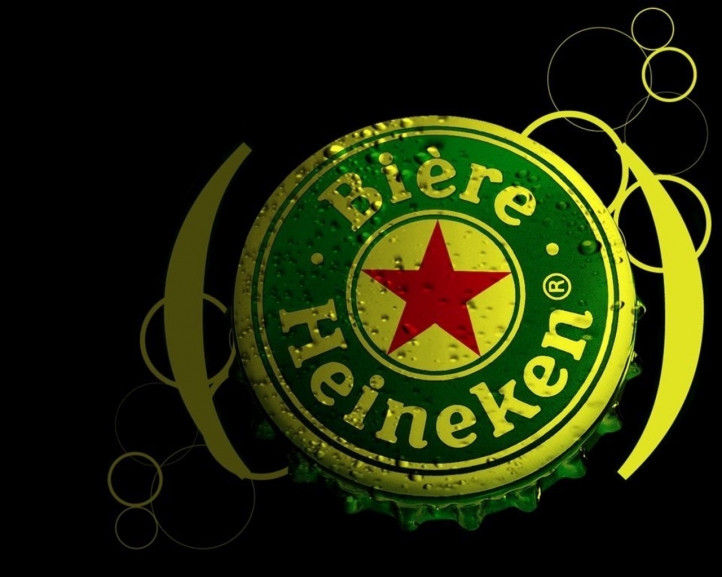 heineken  fond écran wallpaper