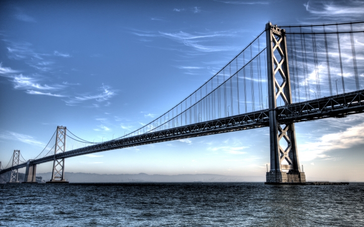 San Francisco - Bay Bridge fond écran wallpaper