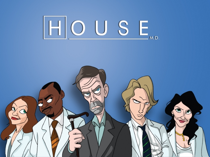 Dr House fond écran wallpaper