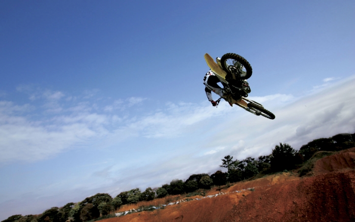 Motocross fond écran wallpaper