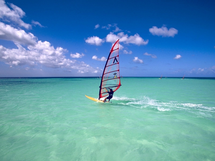 Planche   voile fond écran wallpaper